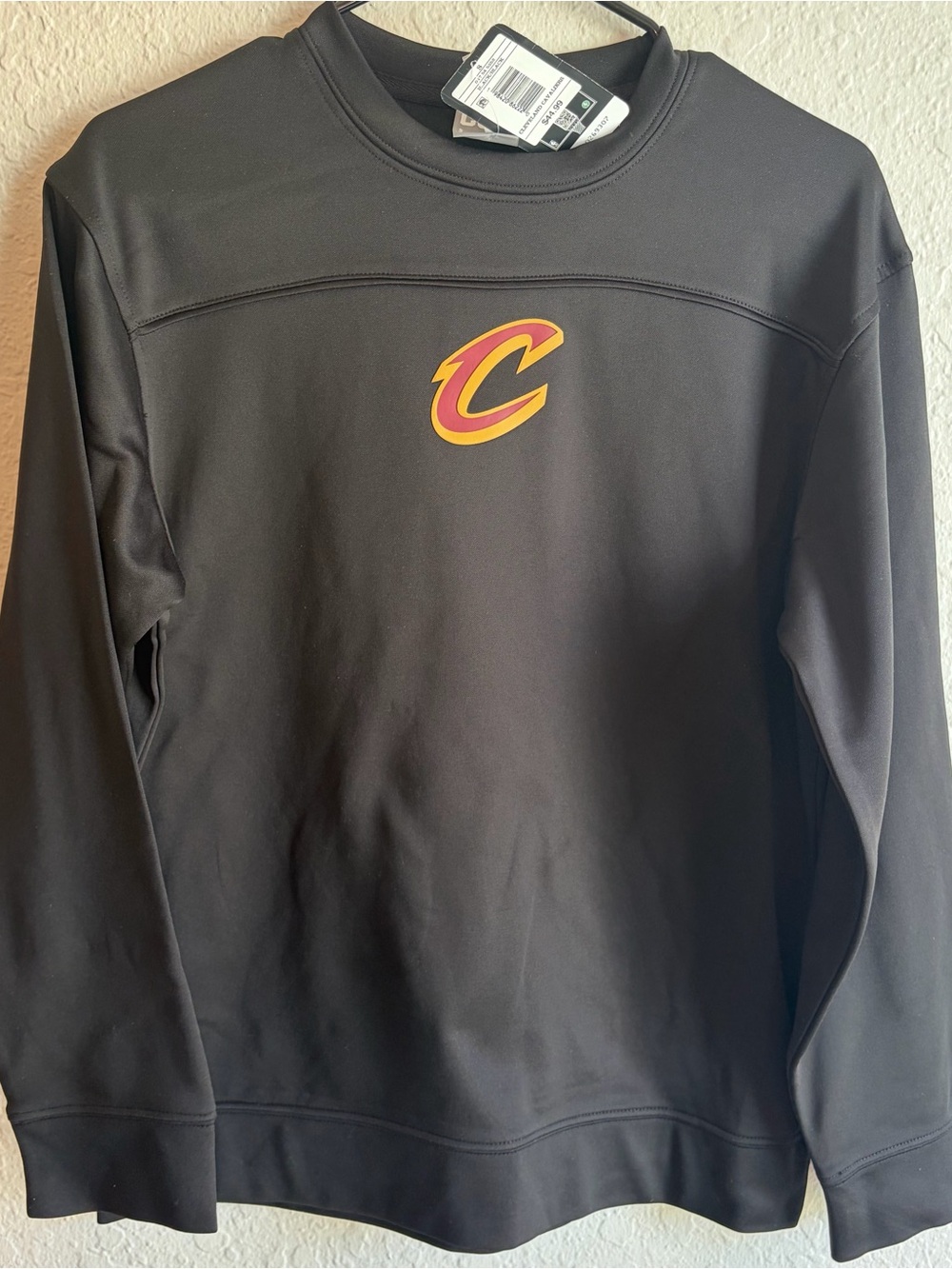 Cleveland Cavaliers Black Pullover Crewneck Sweatshirt